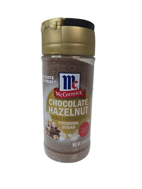 McCormick Holiday Finishing Sugar Chocolate Hazelnut